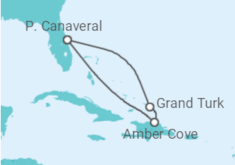 Itinerario della crociera Bahamas - Carnival Cruise Line