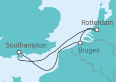 Itinerario della crociera Olanda, Belgio - MSC Crociere
