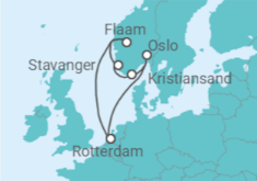Itinerario della crociera Norvegia - Holland America Line