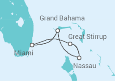 Itinerario della crociera Bahamas - NCL Norwegian Cruise Line