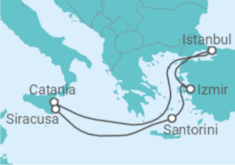 Itinerario della crociera Turchia, Grecia - Costa Crociere
