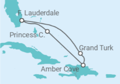 Itinerario della crociera Bahamas - Princess Cruises