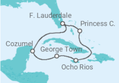 Itinerario della crociera Giamaica, Isole Cayman, Messico - Princess Cruises