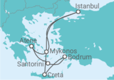 Itinerario della crociera Turchia, Grecia - Costa Crociere