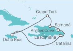 Itinerario della crociera Capodanno in Giamaica e Bahamas - Costa Crociere