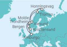 Itinerario della crociera Norvegia - MSC Crociere