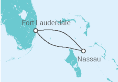 Itinerario della crociera Bahamas - Disney Cruise Line