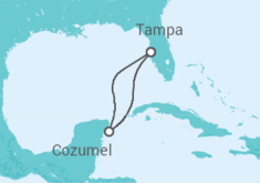 Itinerario della crociera Messico, Belize - Carnival Cruise Line