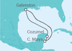 Itinerario della crociera Stati Uniti - Disney Cruise Line
