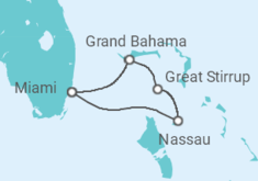 Itinerario della crociera Bahamas - NCL Norwegian Cruise Line