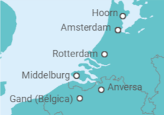 Itinerario della crociera Olanda - AmaWaterways