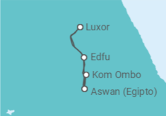 Itinerario della crociera Luxor - Amadahlia - AmaWaterways