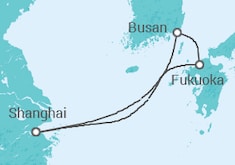 Itinerario della crociera Giappone, Corea del Sud - Royal Caribbean