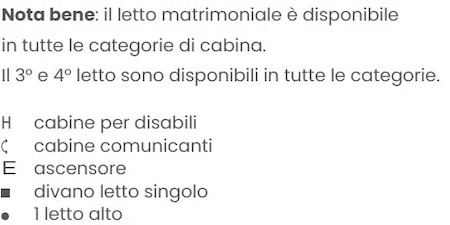 Profilo del ponte del Costa Toscana