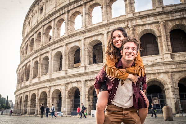 Romantica Roma, con visita al Colosseo