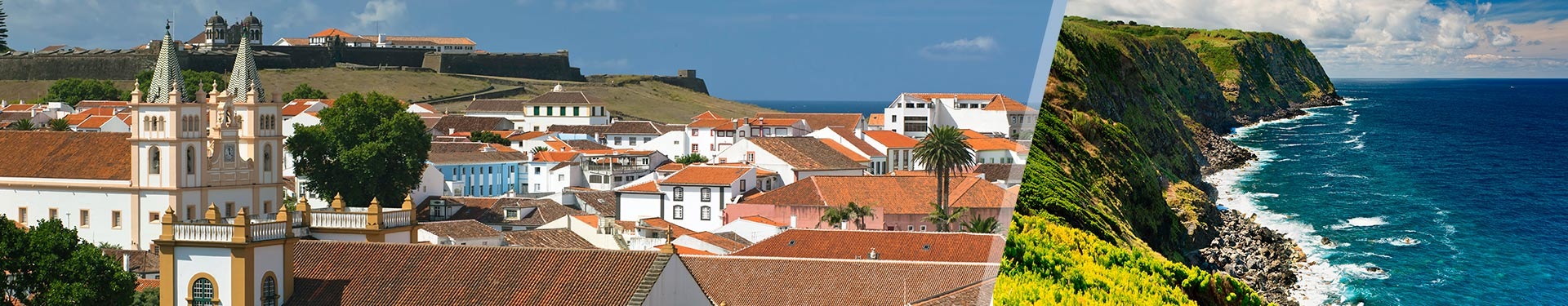 Terceira e São Miguel in aereo