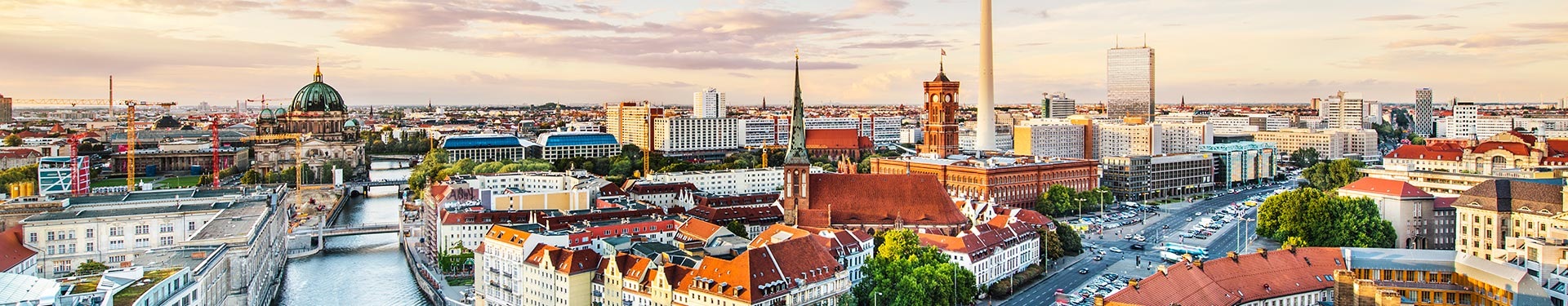 Praga, Amsterdam e Berlino in aereo