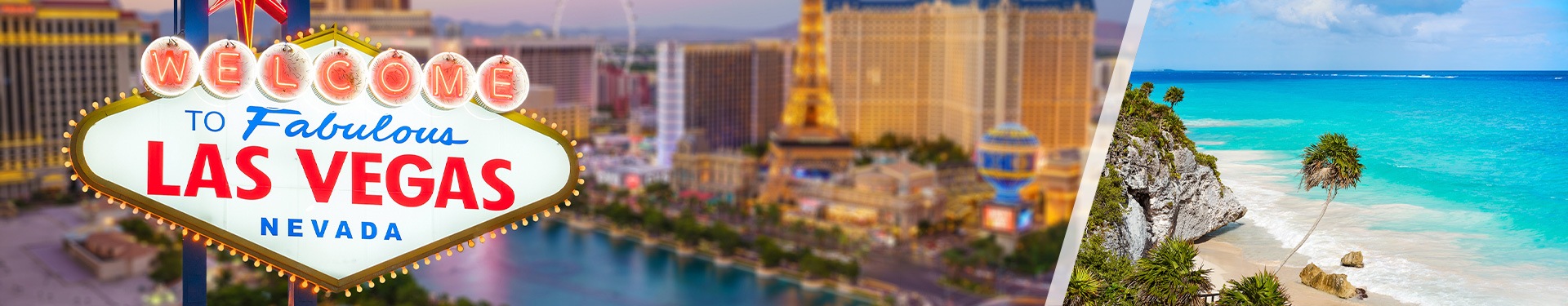 Las Vegas e Riviera Maya