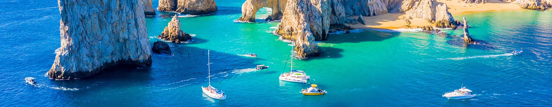 New York, Las Vegas, Los Angeles, San Francisco e Los Cabos