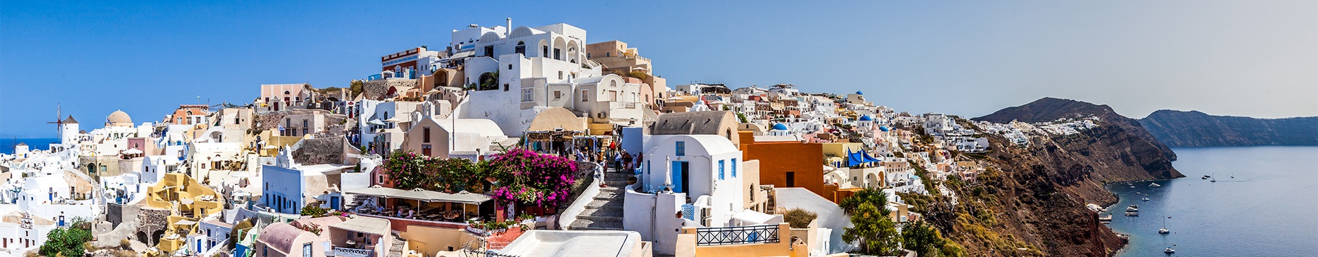 Atene, Mykonos e Santorini in aereo e con auto a noleggio