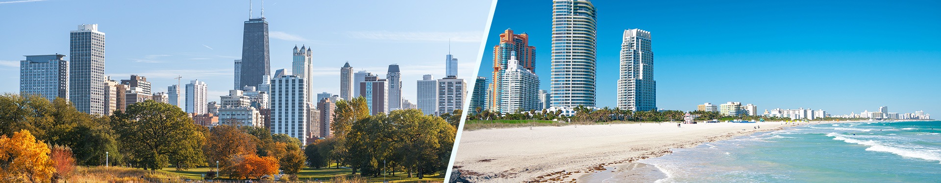 Chicago e Miami