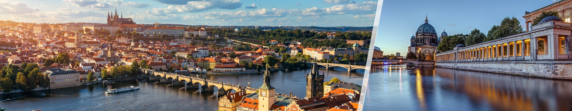 Praga e Berlino in treno