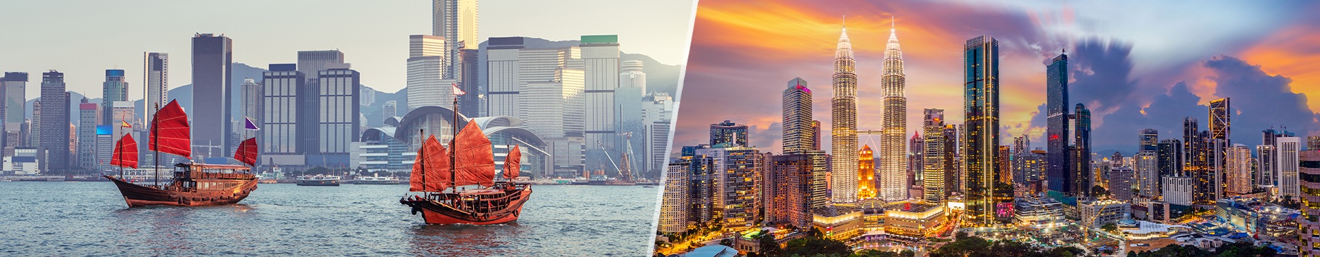 Hong Kong e Kuala Lumpur