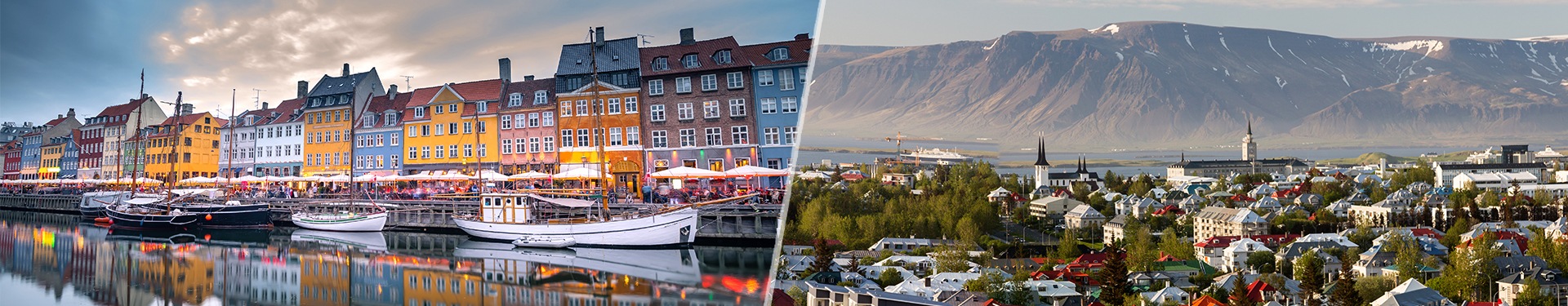 Copenhagen e Reykjavik