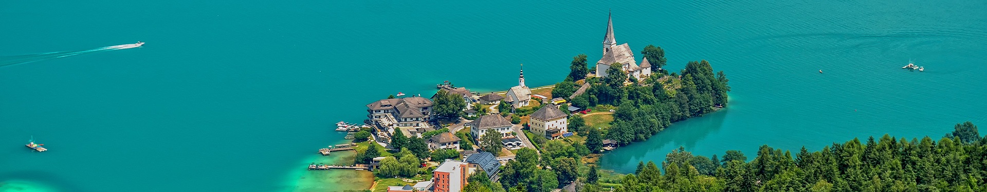 Percorso attraverso i Laghi della Carinzia e di Salzkammergut