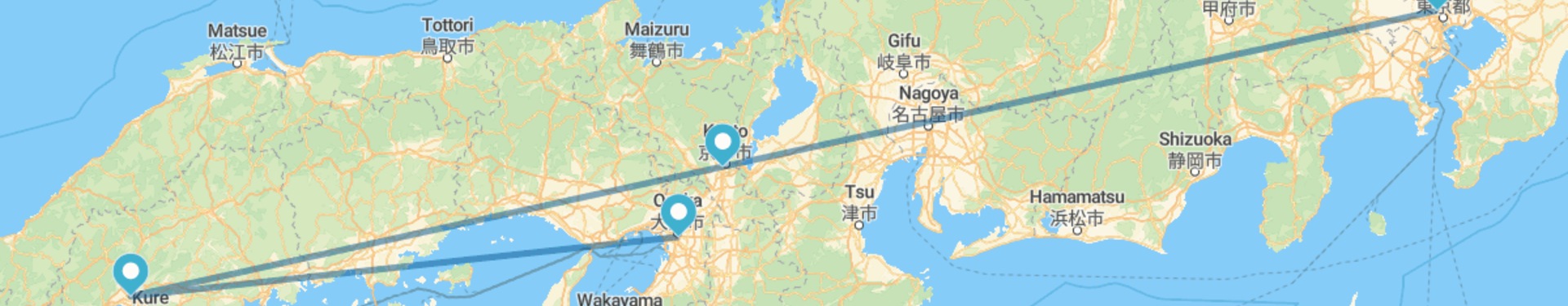 Tokyo, Kyoto, Hiroshima e Osaka