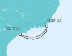 Itinerario della crociera Brasile - MSC Crociere