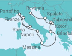 Itinerario della crociera Italia, Croazia, Montenegro - Celebrity Cruises