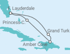 Itinerario della crociera Bahamas - Princess Cruises