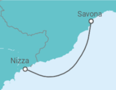 Itinerario della crociera Francia - Costa Crociere