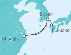 Itinerario della crociera Corea del Sud, Giappone - Royal Caribbean