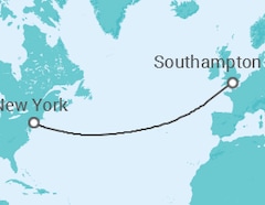 Itinerario della crociera Stati Uniti - Cunard