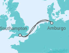 Itinerario della crociera Germania - Cunard