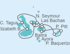 Itinerario della crociera Isole Galapagos - Celebrity Cruises