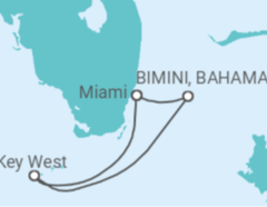 Itinerario della crociera Stati Uniti - Virgin Voyages