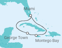 Itinerario della crociera Giamaica, Isole Cayman - Carnival Cruise Line