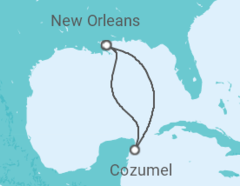 Itinerario della crociera Messico - Carnival Cruise Line