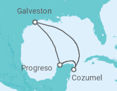 Itinerario della crociera Messico - Carnival Cruise Line
