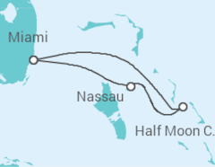 Itinerario della crociera Bahamas - Carnival Cruise Line