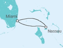 Itinerario della crociera Bahamas - Carnival Cruise Line