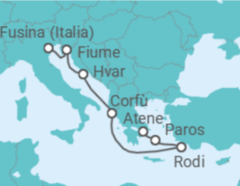 Itinerario della crociera Grecia - Explora Journeys
