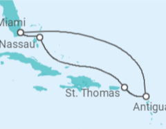 Itinerario della crociera Bahamas, Isole Vergini statunitensi, Antigua E Barbuda - Celebrity Cruises