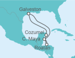 Itinerario della crociera Honduras, Messico - Royal Caribbean