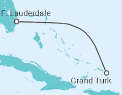 Itinerario della crociera Bahamas - Princess Cruises
