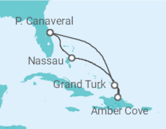 Itinerario della crociera Bahamas - Carnival Cruise Line