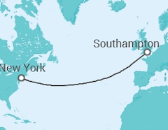 Itinerario della crociera Regno Unito - Cunard